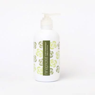 Leche hidratante con aceite de oliva