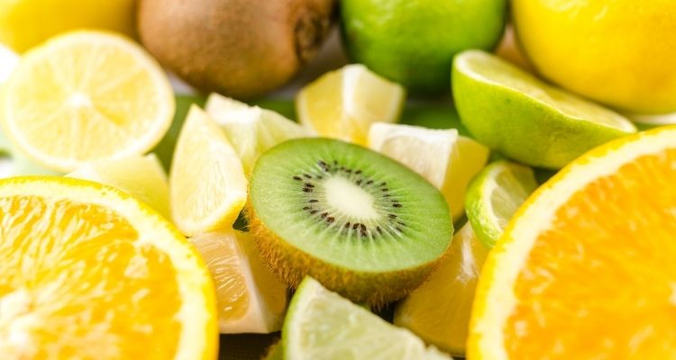 Extracto de kiwi y su contenido en vitamina c